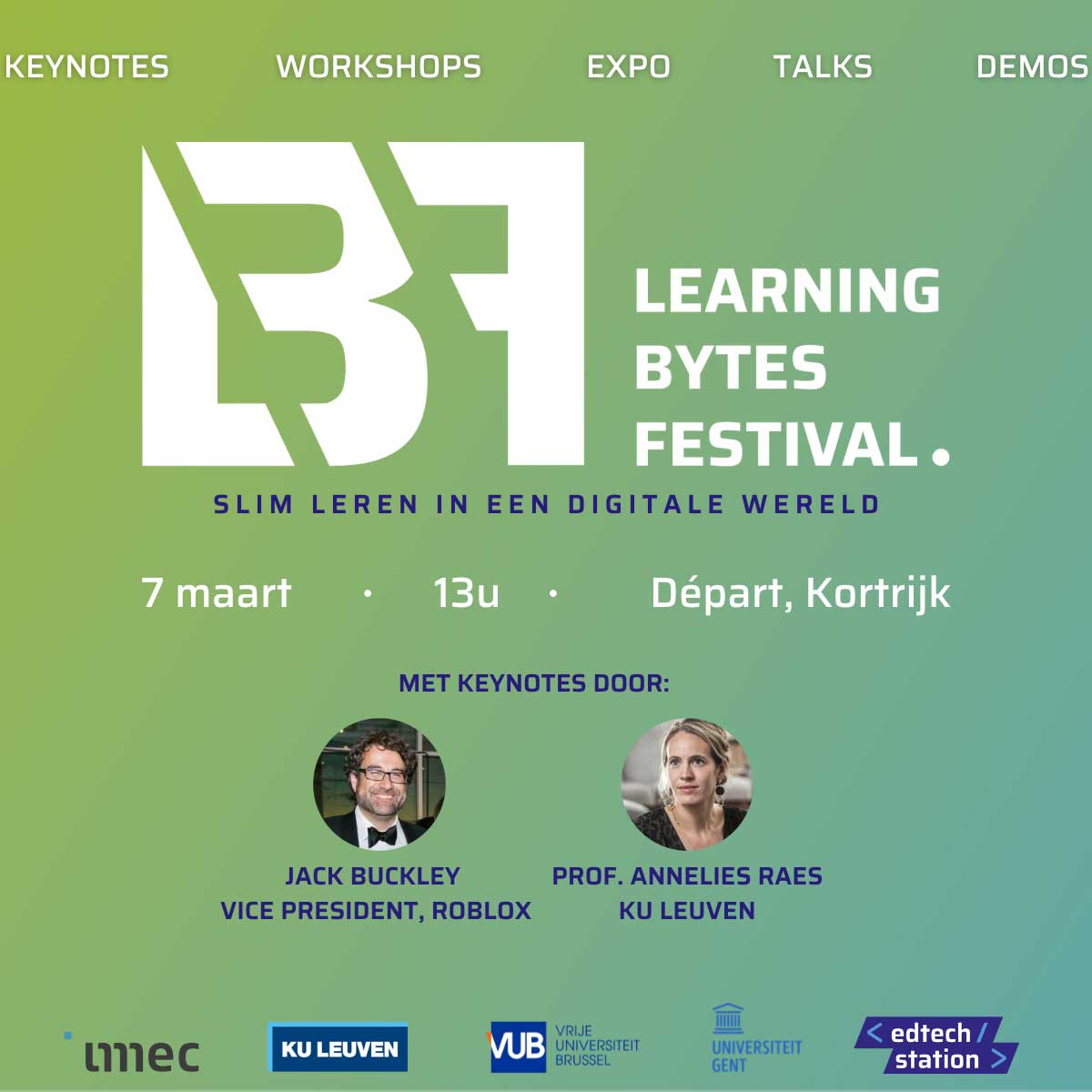 Alles over Learning Spaces op Learning Bytes Festival 2023