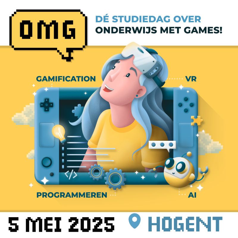 De studiedag over Onderwijs Met Games keert terug!