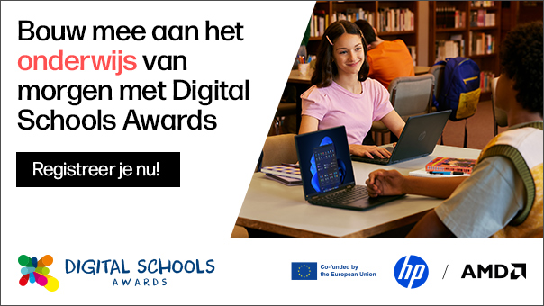 Digital Schools Awards: samen werken aan sterke digitale vaardigheden