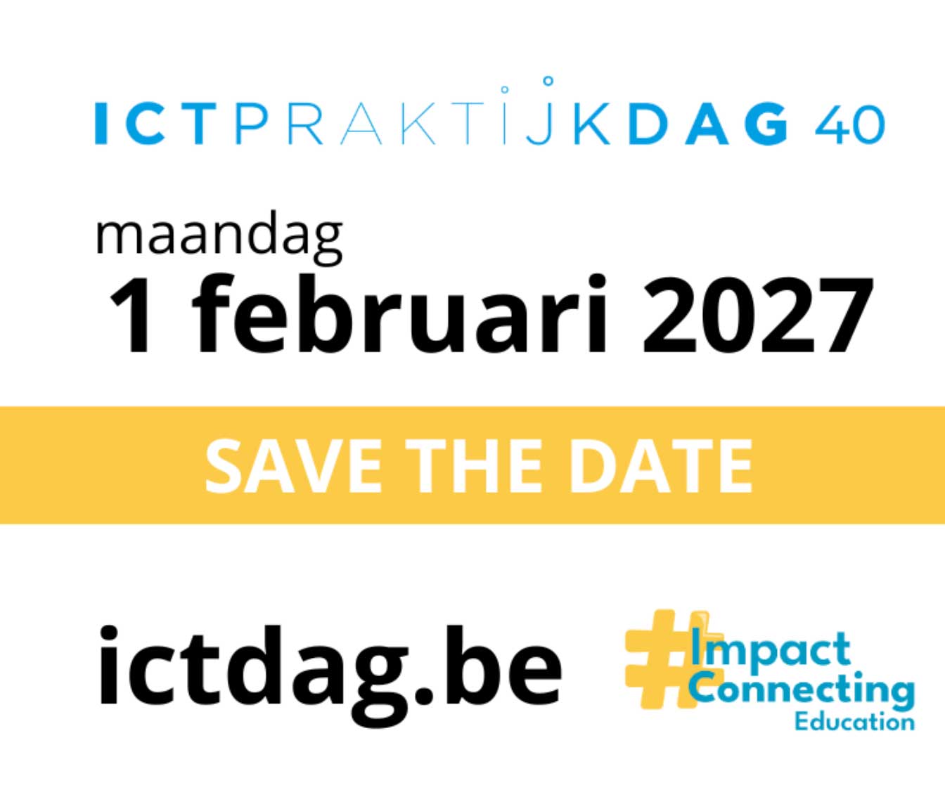 Save the date: feesteditie van de ICT-praktijkdag!