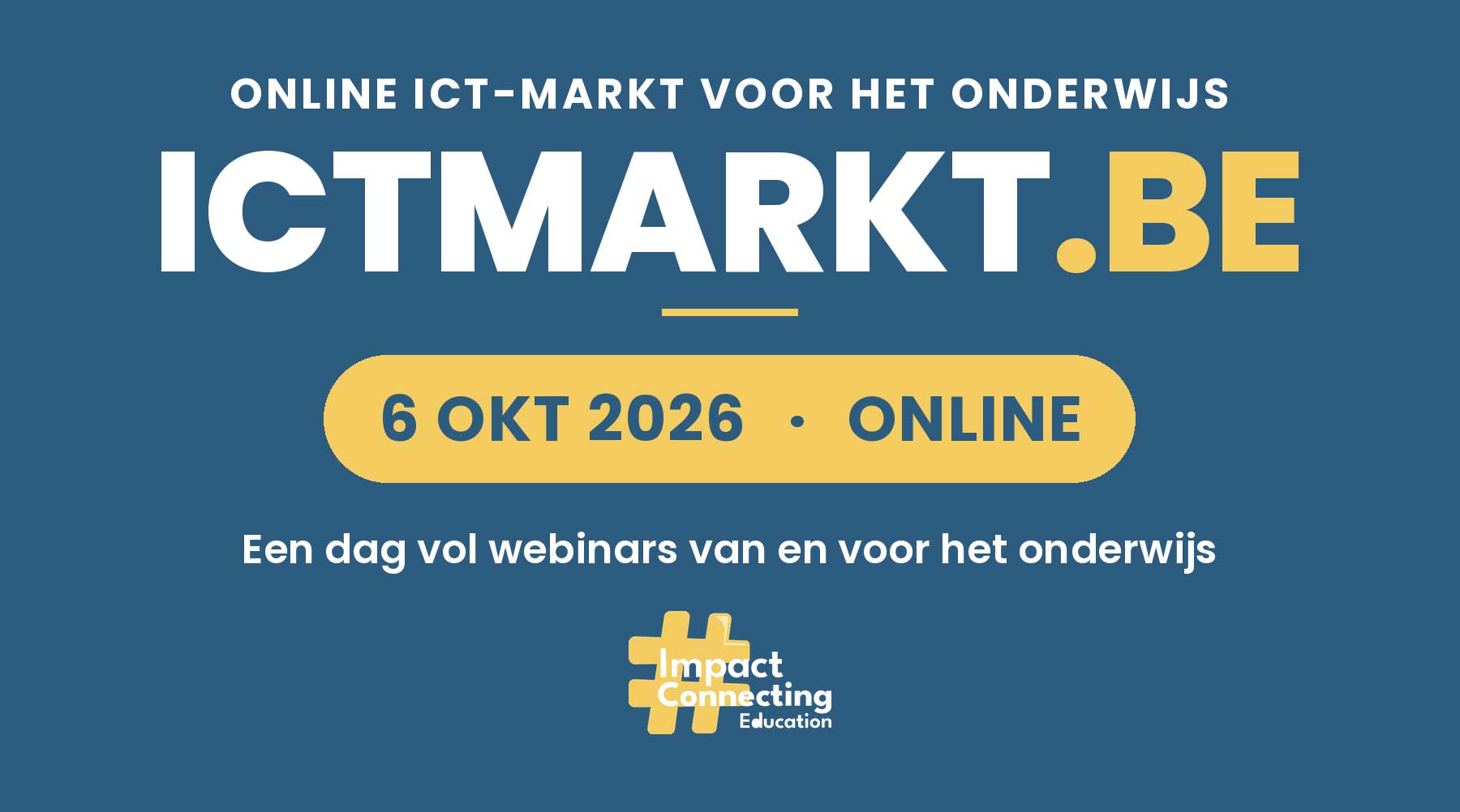Ontdek gratis de nieuwste educatieve ICT-tools op 6 oktober